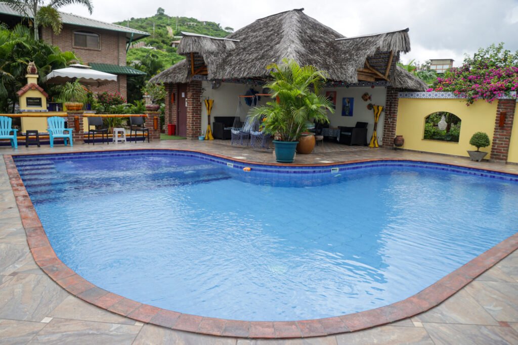 Poolside cabaña